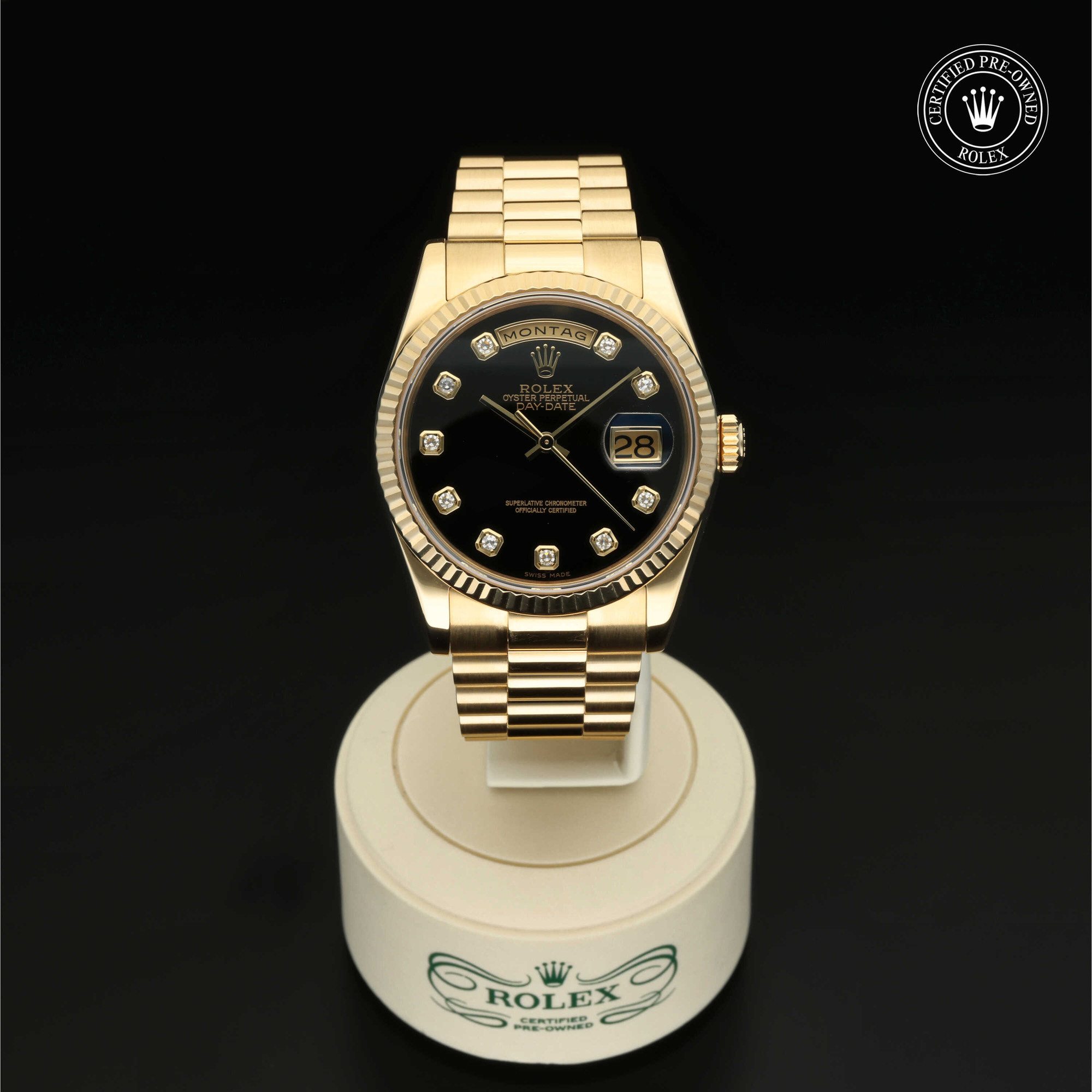 Used rolex oyster perpetual day date cheap