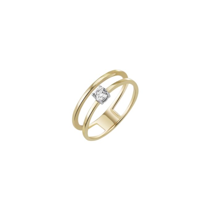 Ring mit Brillant