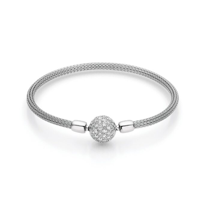 Wechselschließe mit Brillant-Pavé – Bild 4