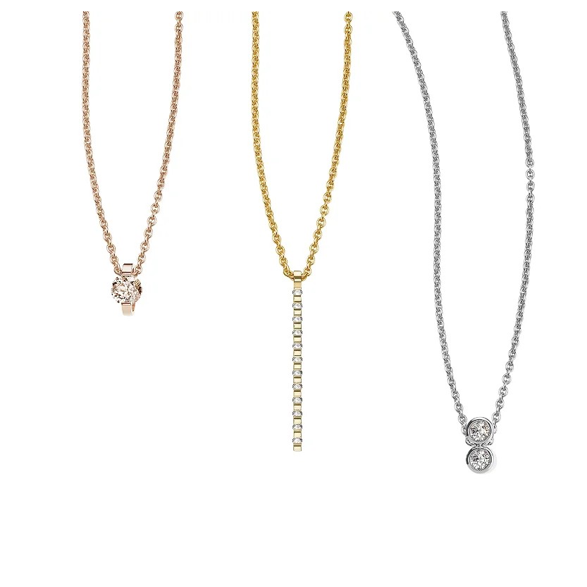 Lange Kette mit Bajonettverschluß