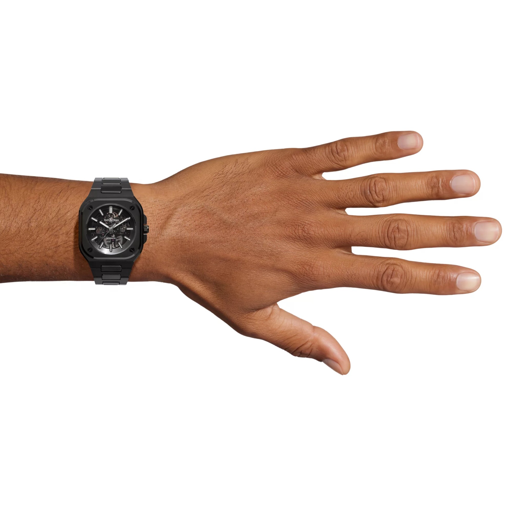 BR 05 Skeleton Black Ceramic