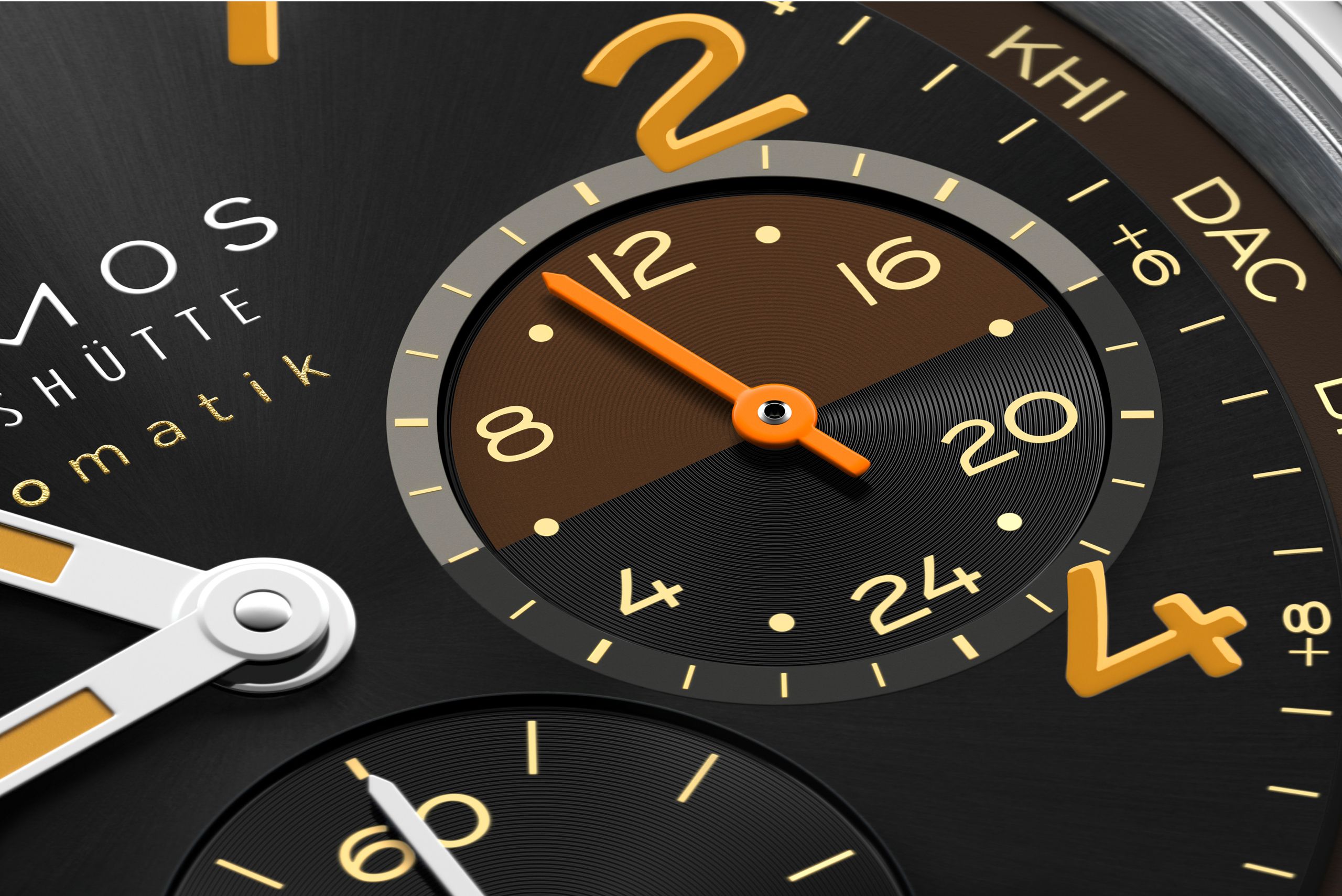 Club Sport neomatik Weltzeit Grid