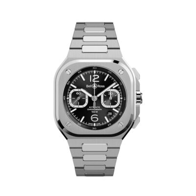 BR 05 Chrono Black Steel