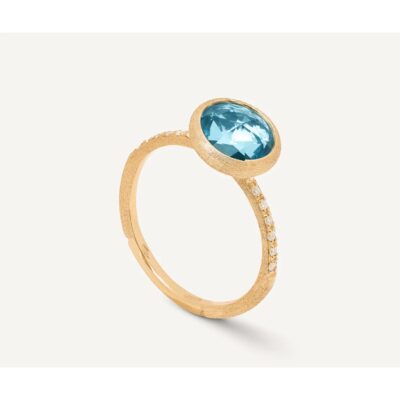 Ring mit Topas und Brillanten