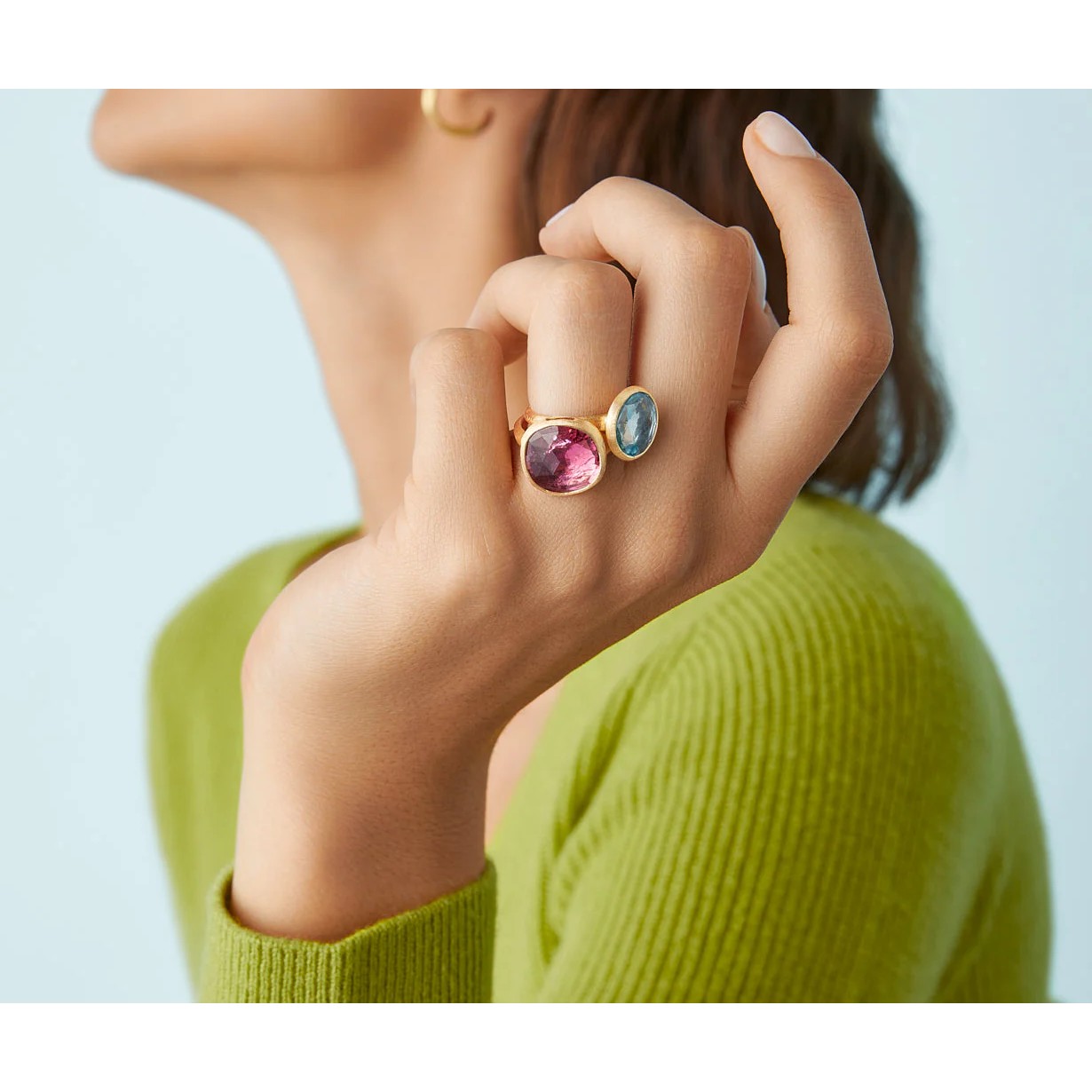 Ring mit Topas