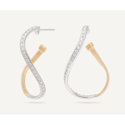 Ohrringe mit Diamantpavé