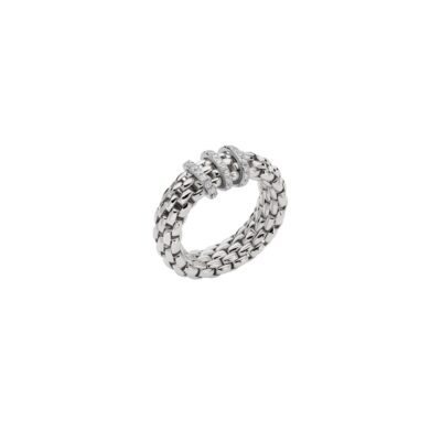 Flex'it-Ring mit Diamant-Pavé