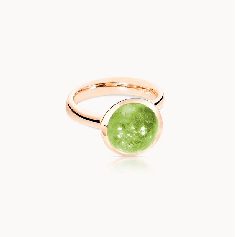Ring BOUTON large Peridot