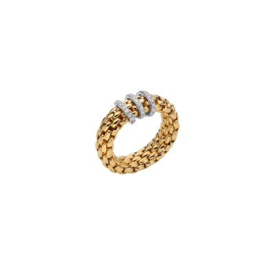 Flex'it-Ring mit Diamant-Pavé