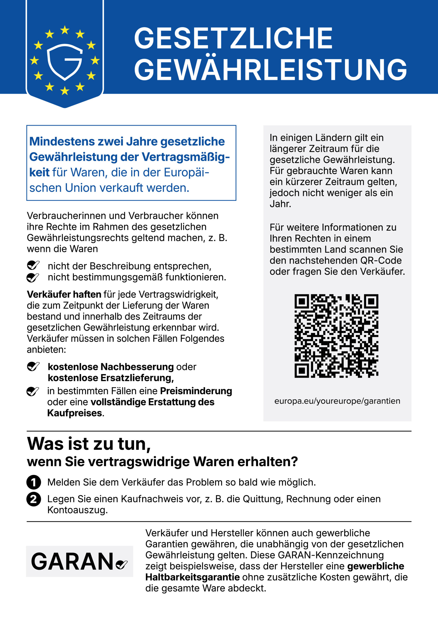 Gewährleistung