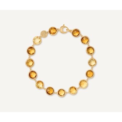 Armband  mit gelben Quarzen