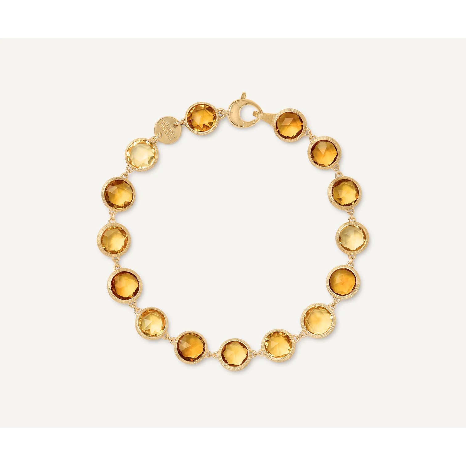 Armband mit gelben Quarzen