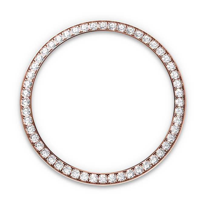 Diamantbesetzte Lünette