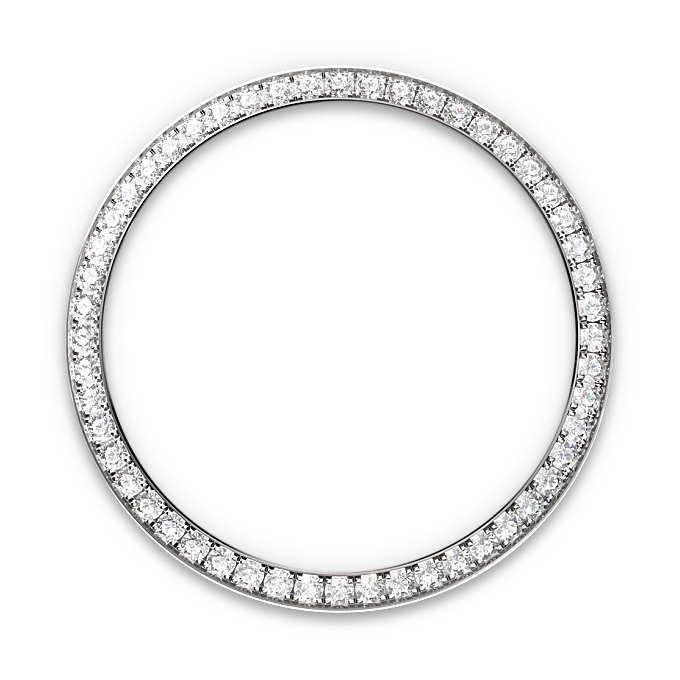 Diamantbesetzte Lünette